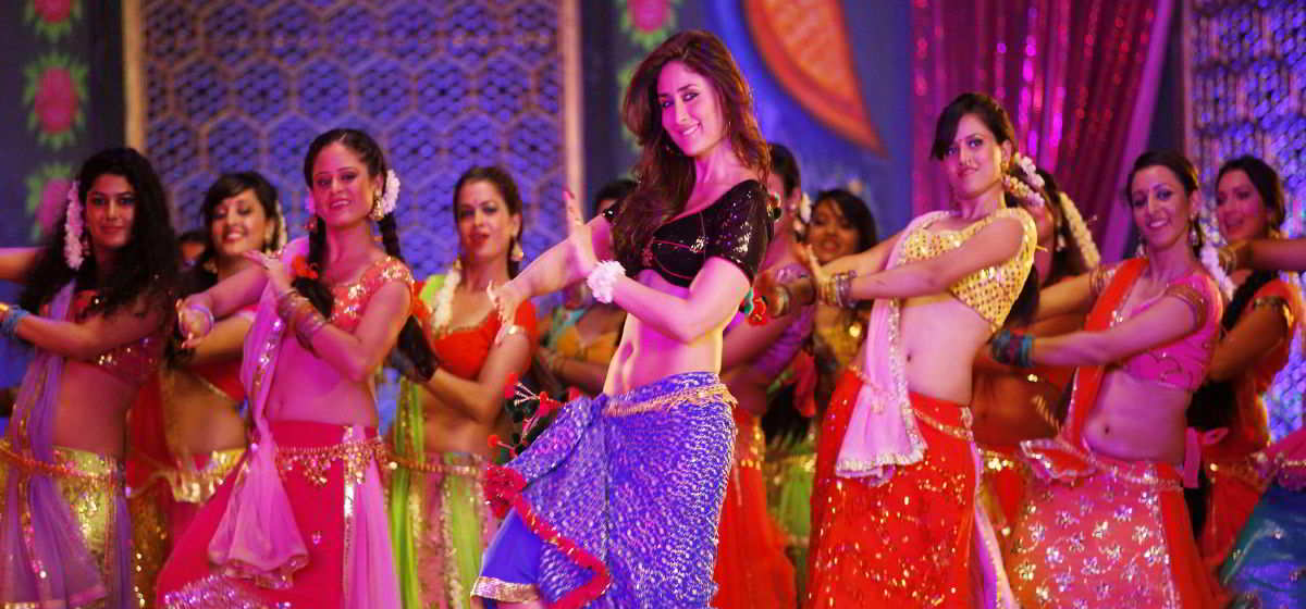 Foto de un grupo de baile de Bollywood